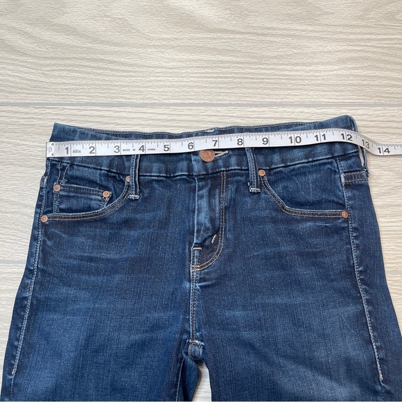 MOTHER Looker Ankle Frey MidRise Skinny Jeans in Wash No Play Women’s size 24 - Picture 12 of 16